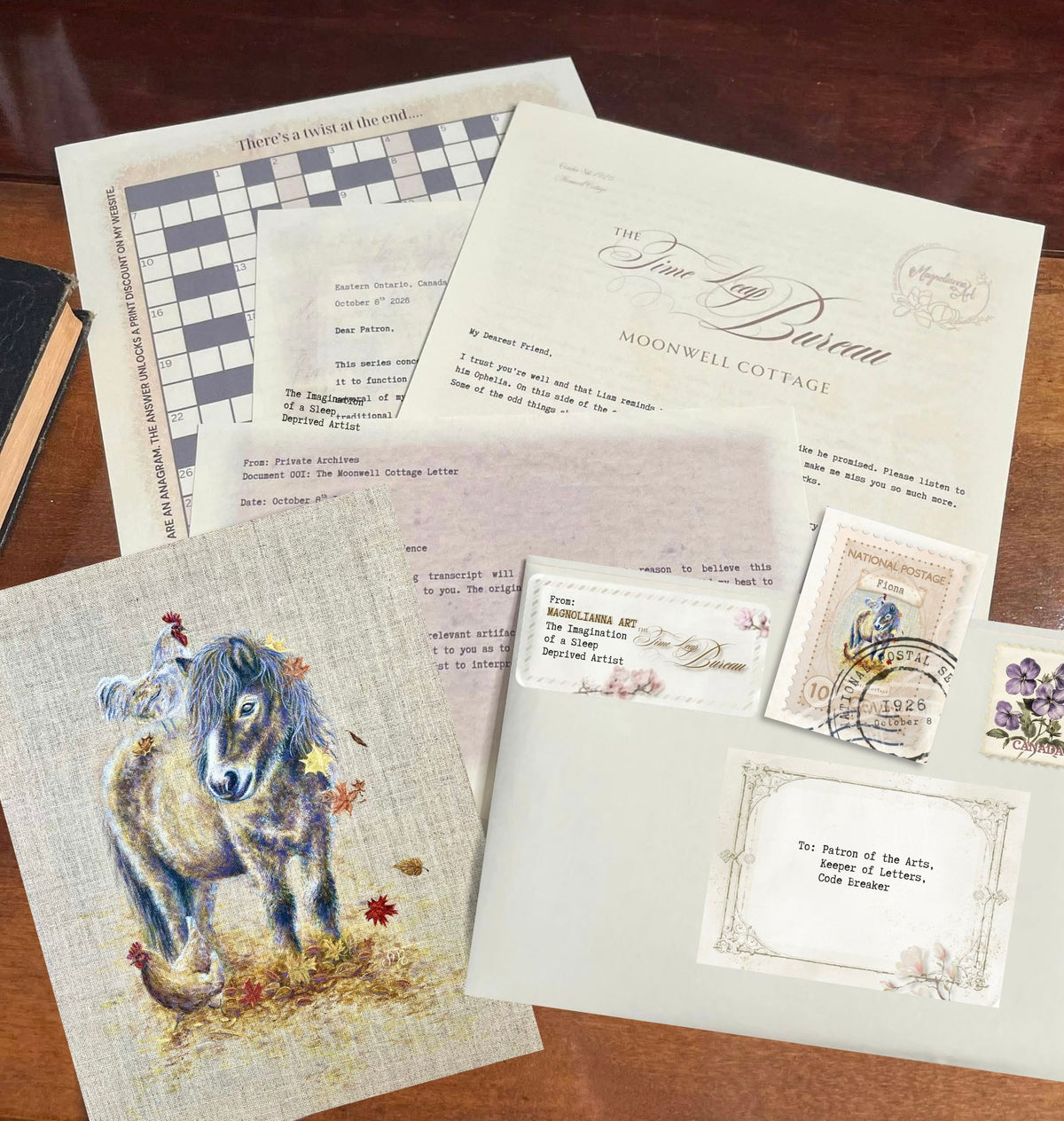 The Time Leap Bureau Mail Subscription