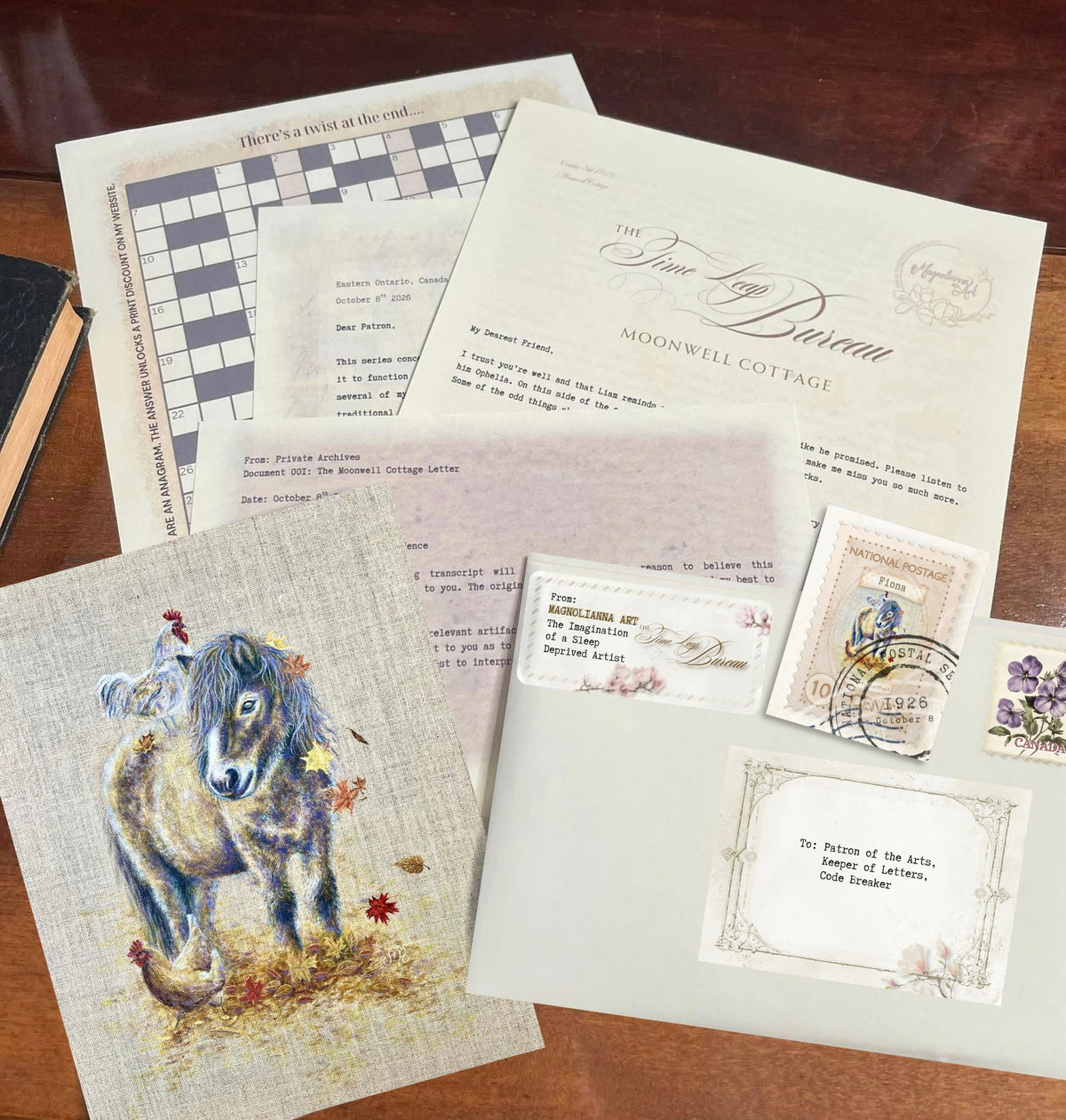 The Time Leap Bureau Mail Subscription